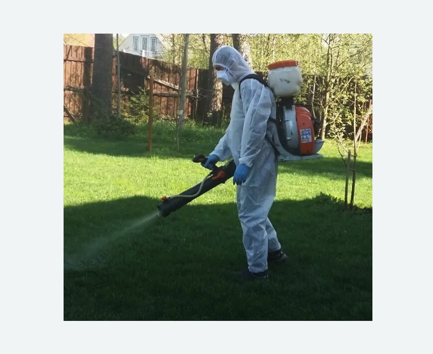 Обработка территории от клещей в Навашино